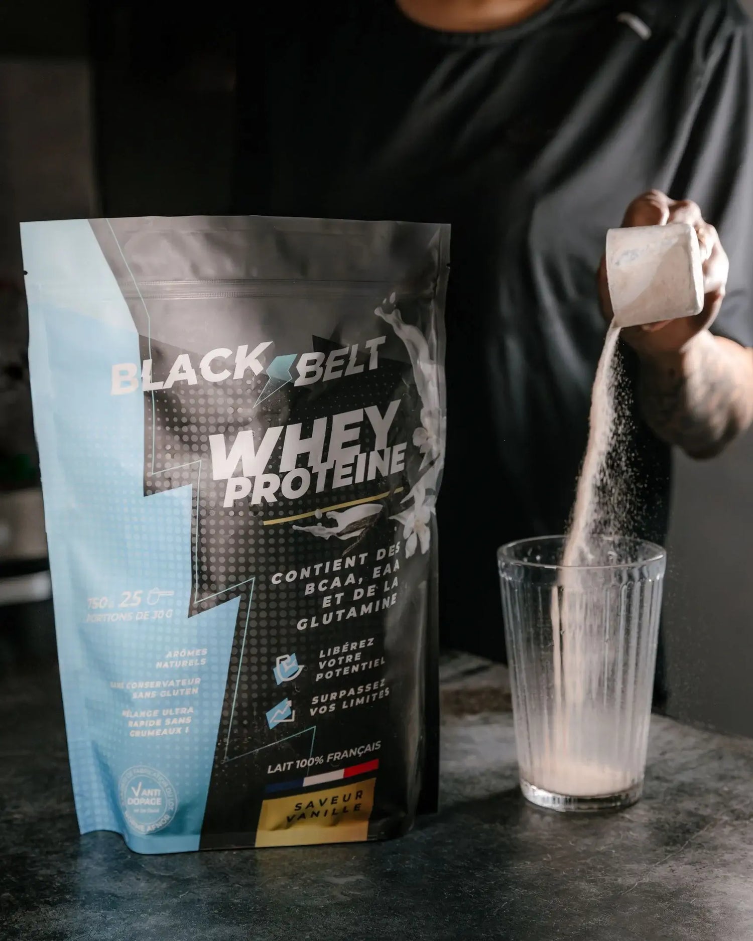 Proteine speciale coureur blackbelt votre partenaire