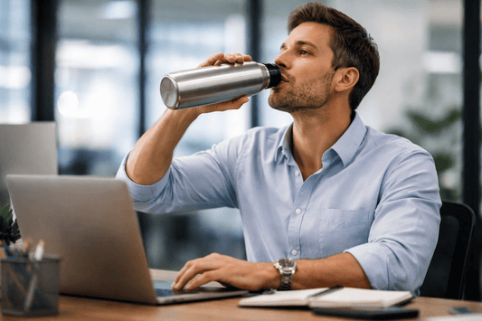 Fatigue au bureau : Pourquoi votre eau plate vous empêche d'être productif