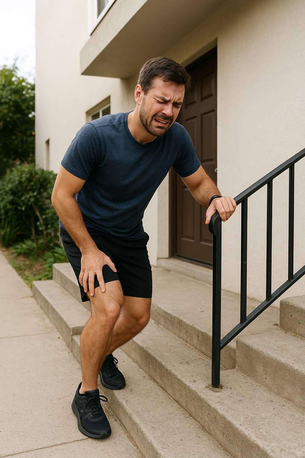 Courbatures aux jambes