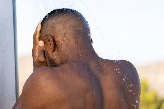 Douche après le sport