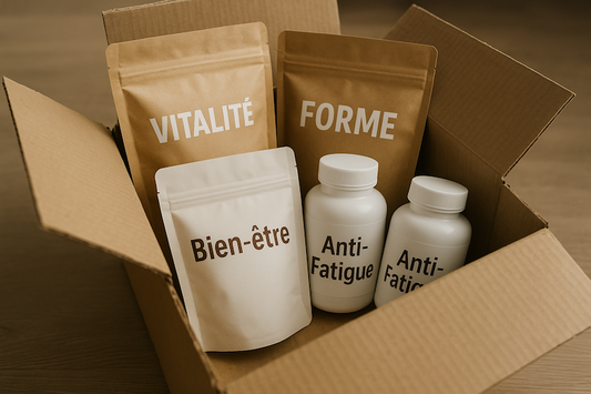 Box Forme et Santé avec abonnement- Produits différents à chaque envoi.